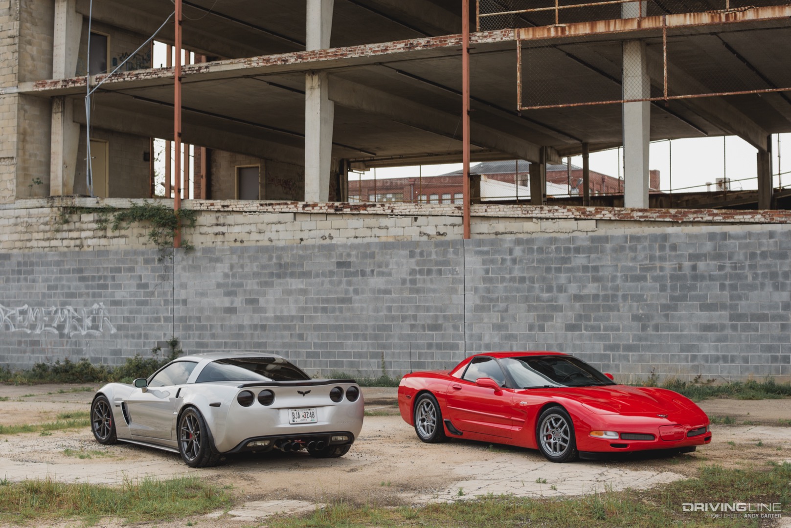 Chevrolet Corvette C6 and C5