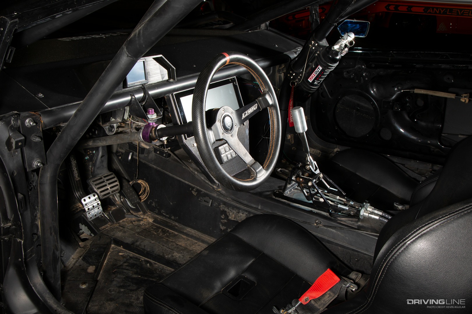 Interior of Off-Road lamborghini