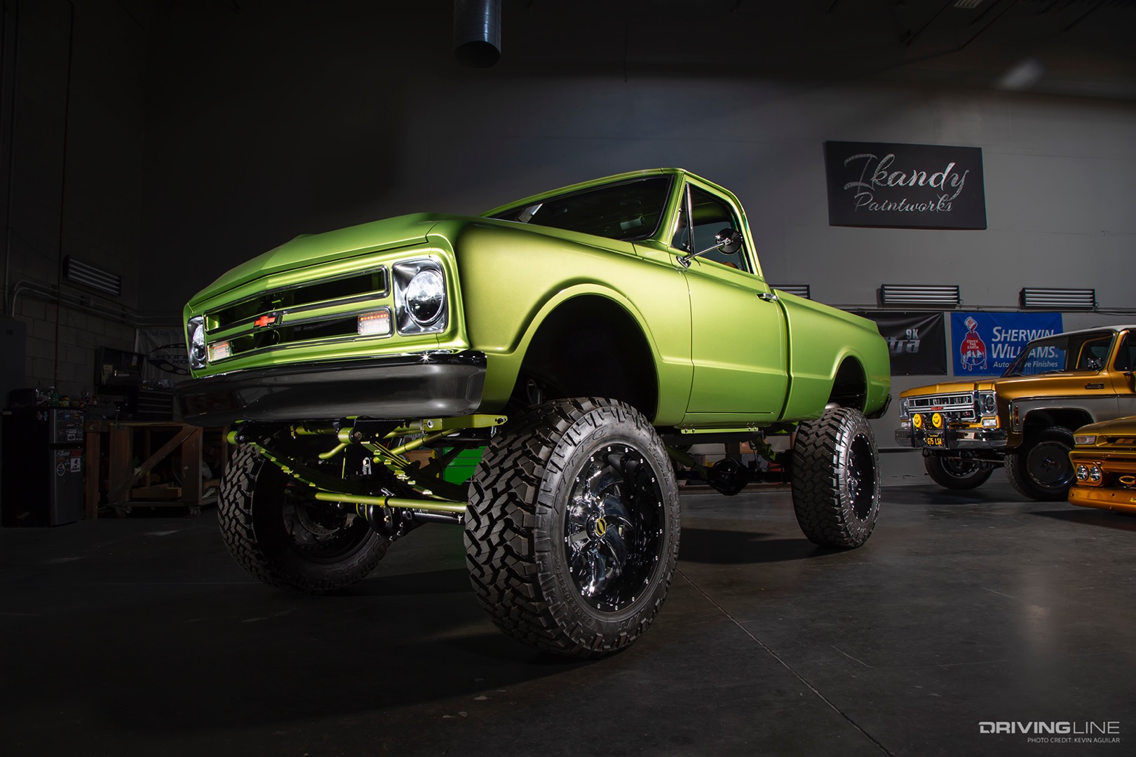 Front of Mark Bosak's '67 Chevy K10