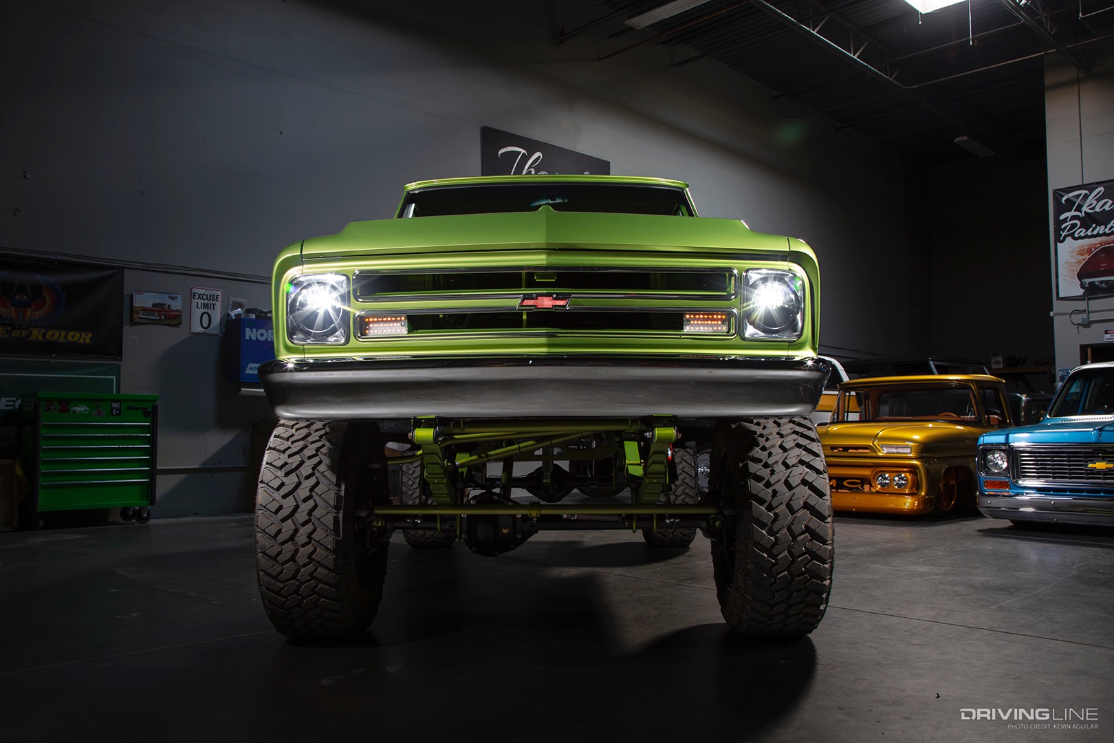 Front of Mark Bosak's '67 Chevy K10