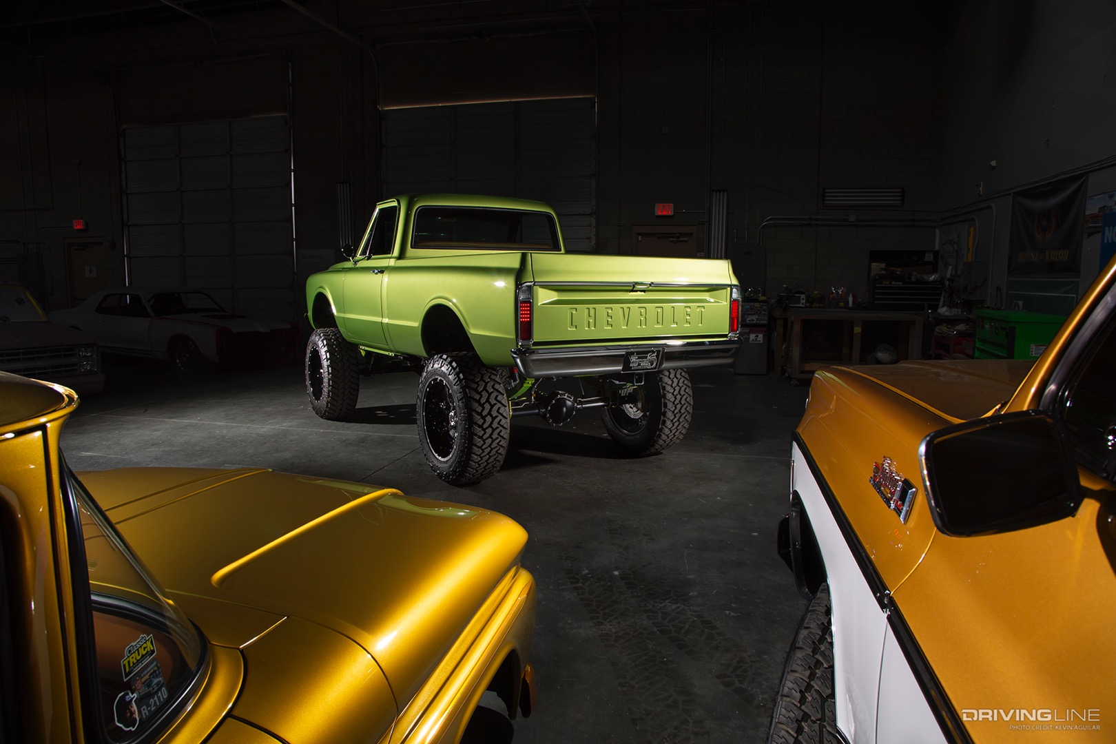 Rear of Mark Bosak's '67 Chevy K10