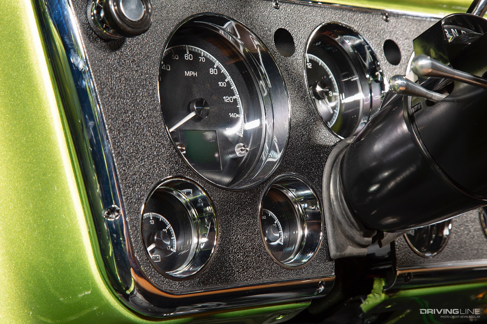 Gauges of Mark Bosak's '67 Chevy K10