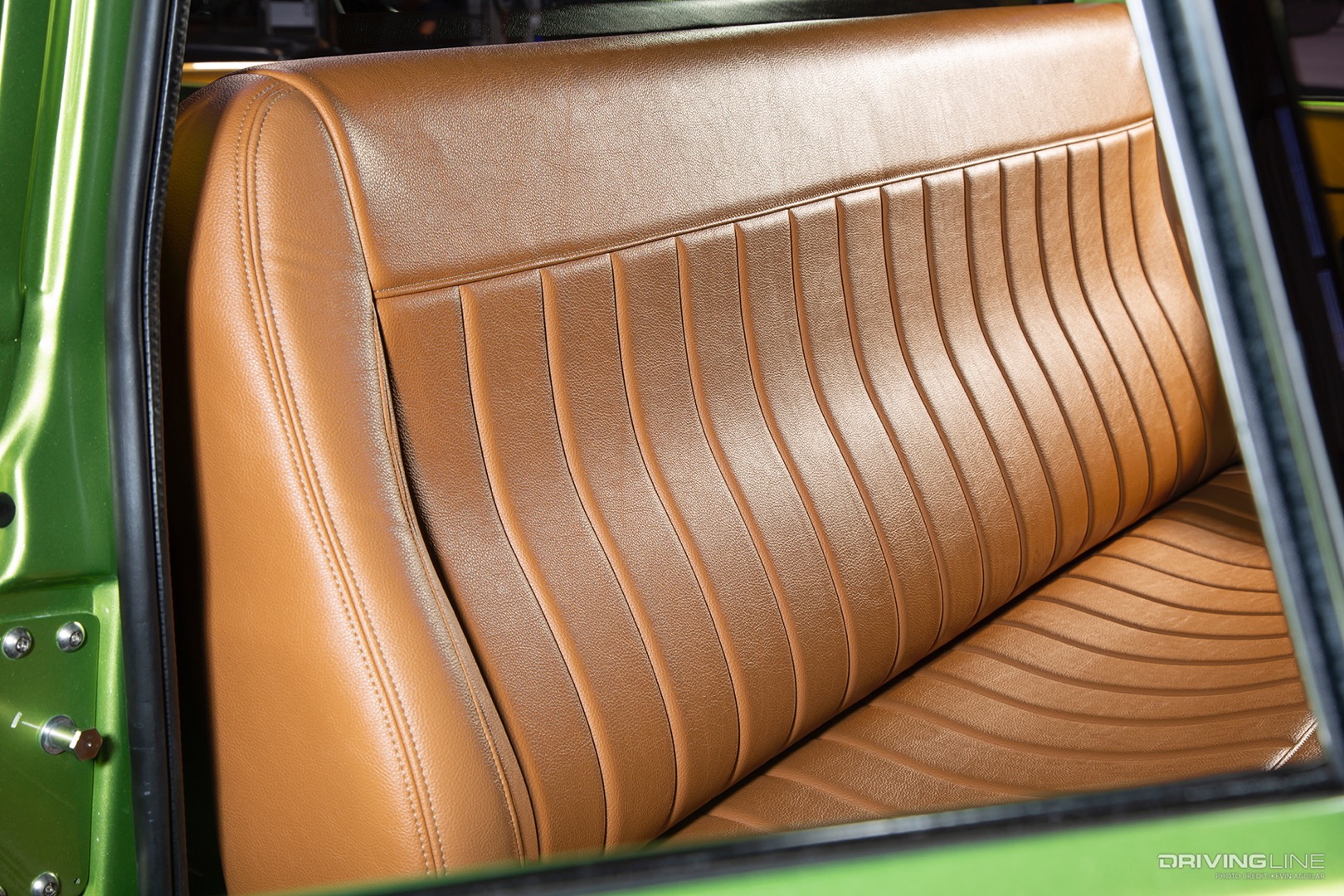 Bench Seat of Mark Bosak's '67 Chevy K10
