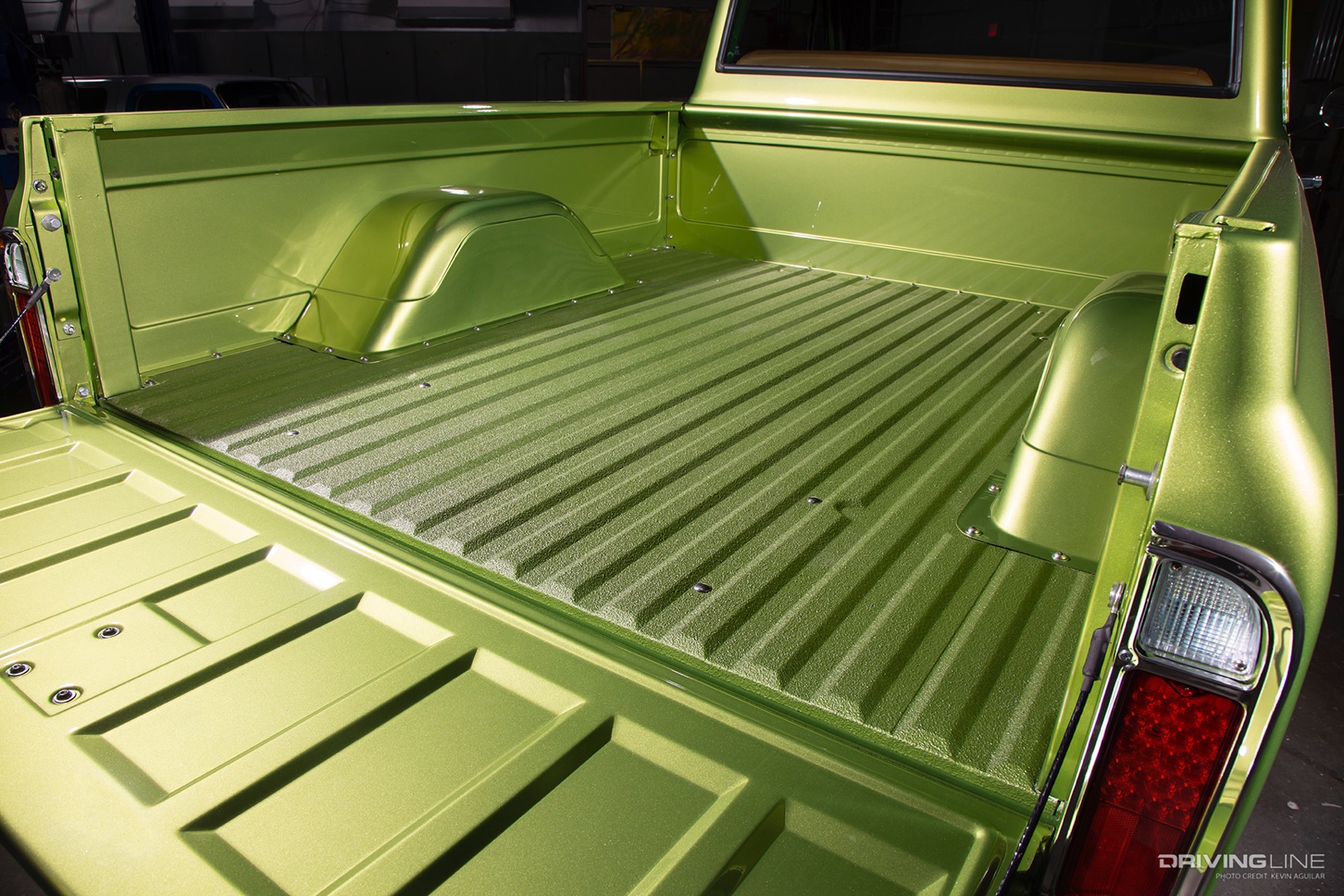 Bed Floor of Mark Bosak's '67 Chevy K10
