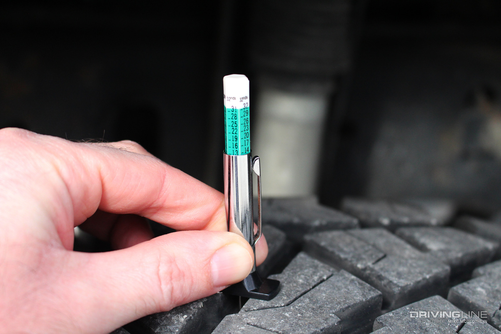 Tread Depth Gauge Ridge Grappler