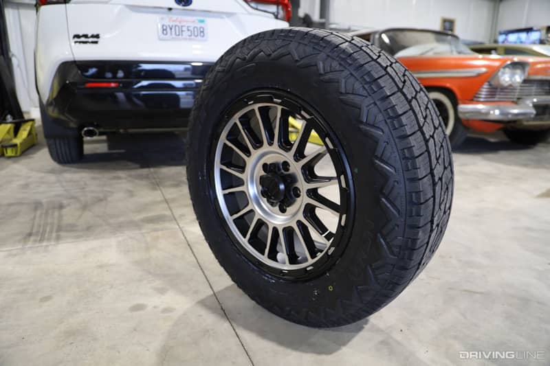 Nitto Nomad Grappler on KMC Impact 17x8