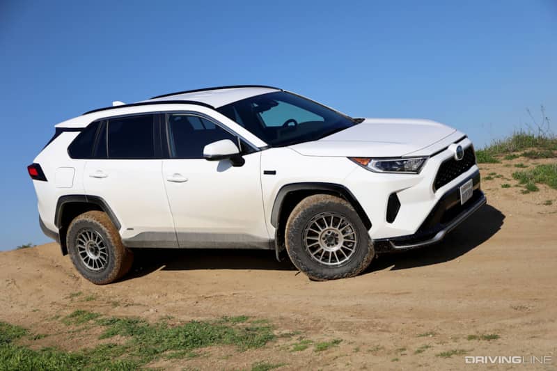 Toyota RAV4 Prime on Nitto Nomad Grappler KMC Impact Wheels
