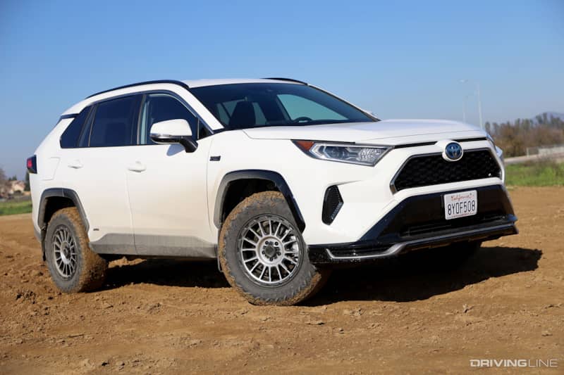 Toyota RAV4 Prime on Nitto Nomad Grappler KMC Impact