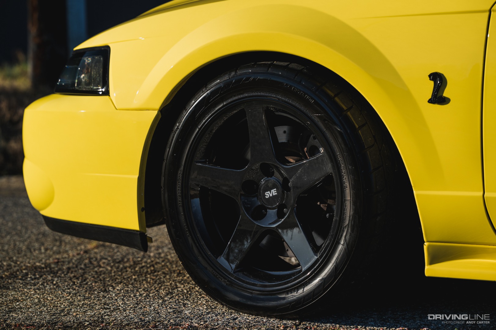 Nitto NT555 G2 tires on a 2001 Ford Mustang