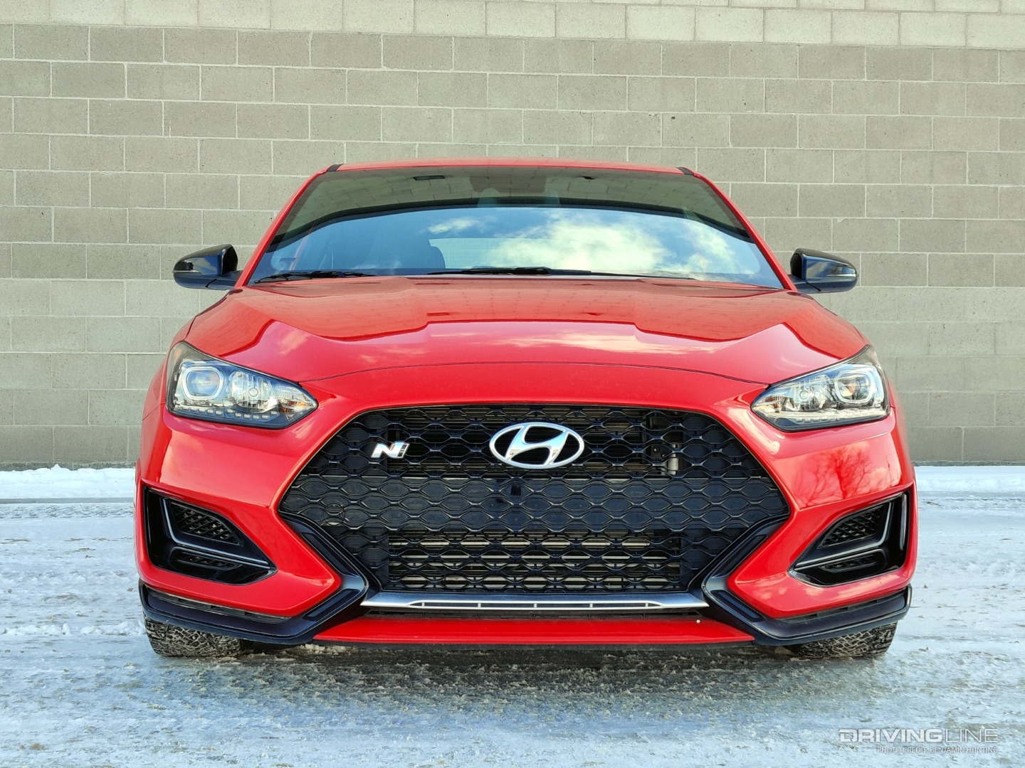 2022 Hyundai Veloster N front view