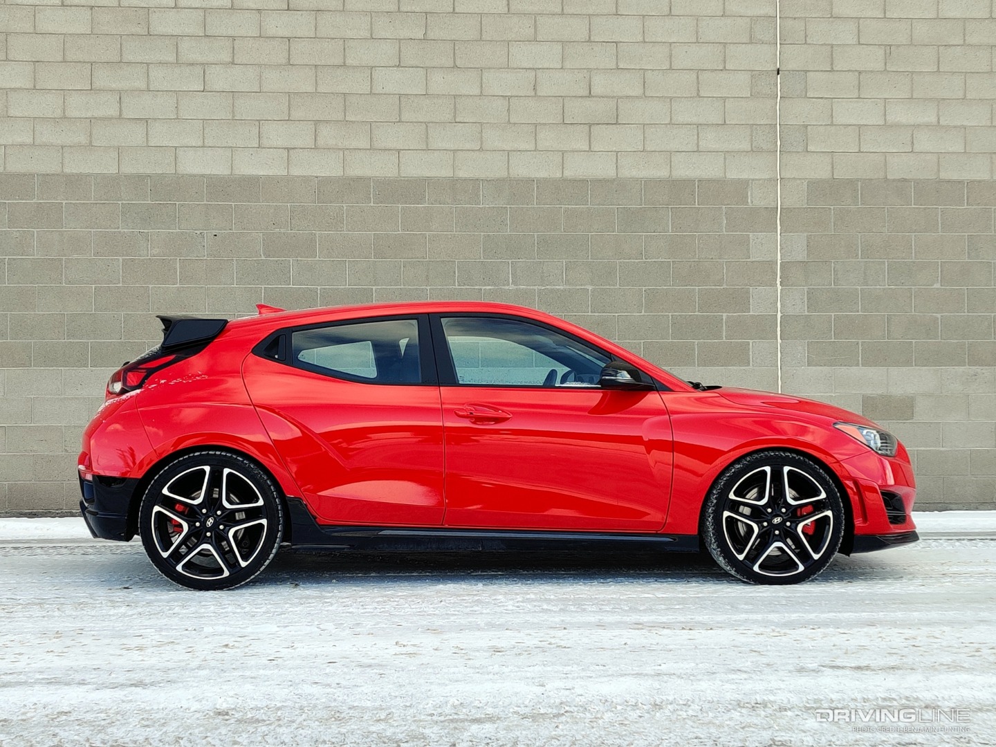2022 Hyundai Veloster N side profile