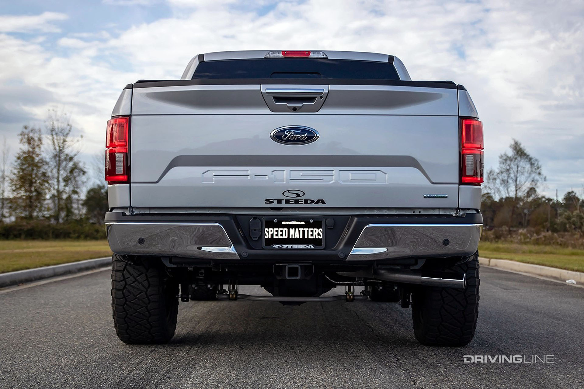 rear of steeda f-150
