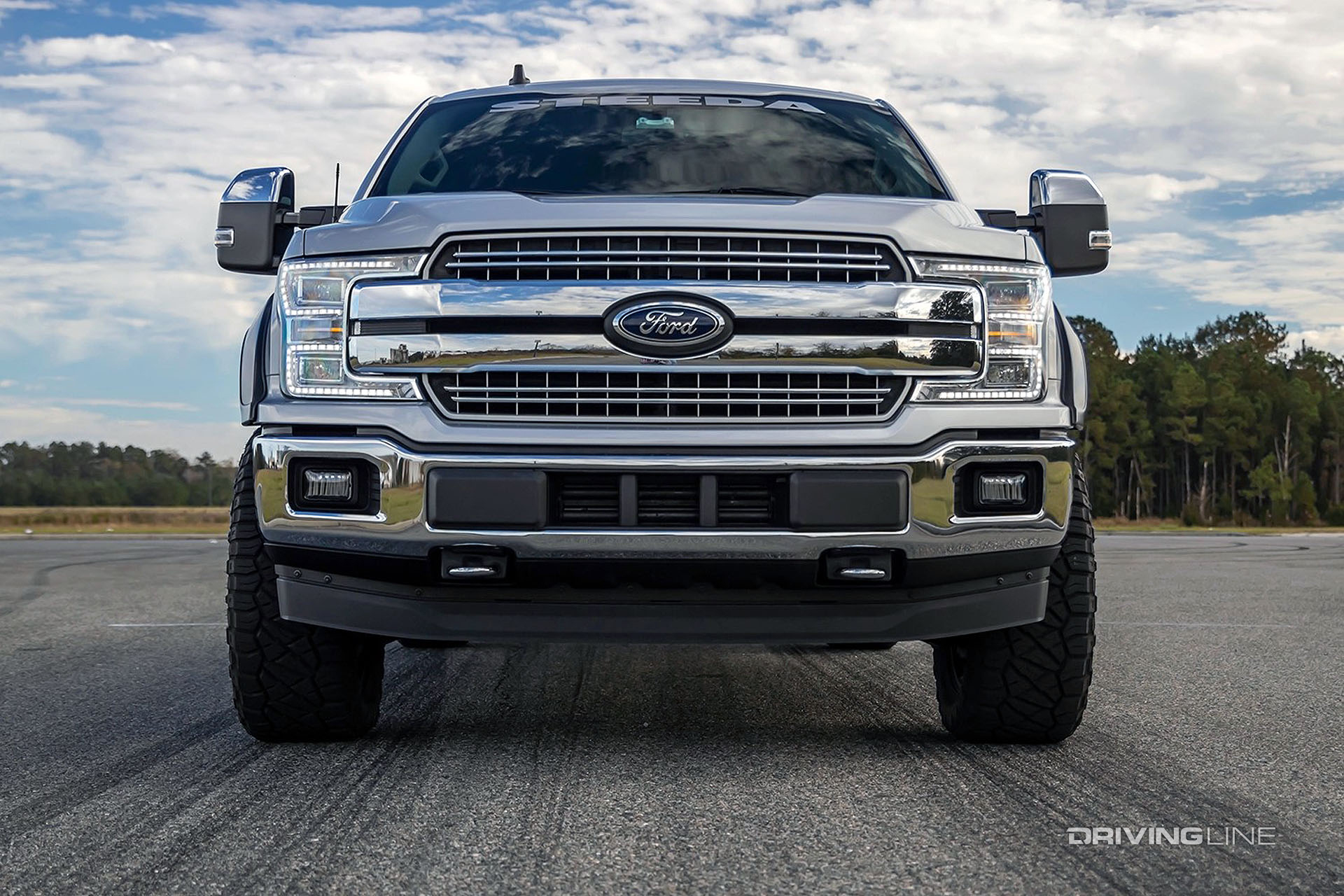 front of steeda f-150 pickup