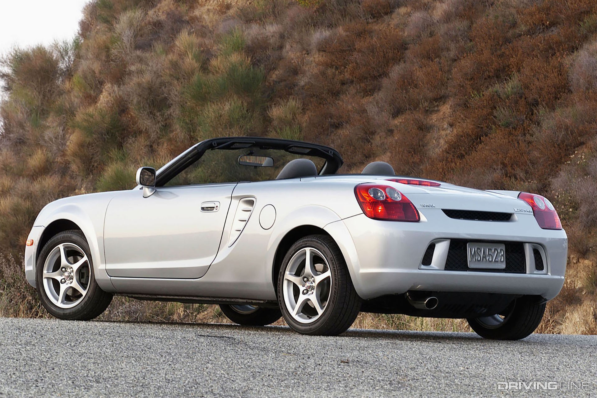 Toyota MR2 Spyder Rear View
