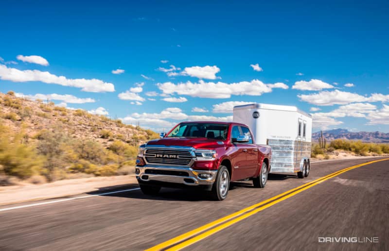 2021 Ram 1500 Hemi Towing Trailer