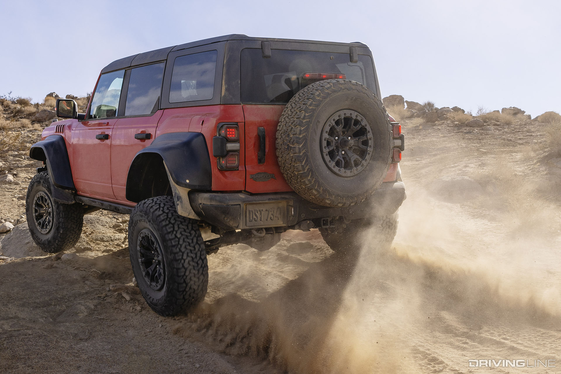 Ford Bronco Raptor Rear View