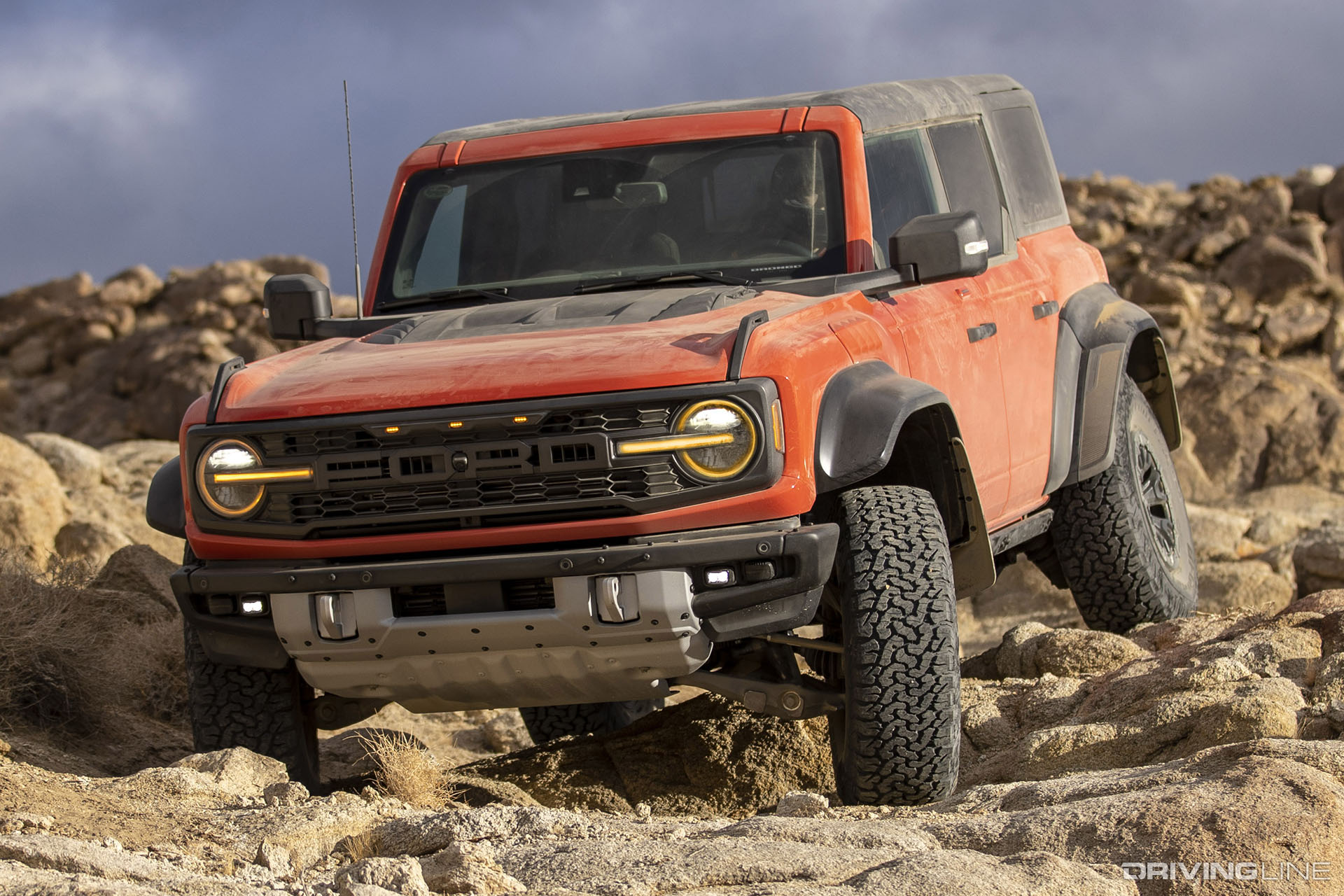 2022 Ford Bronco Raptor Rock Crawling