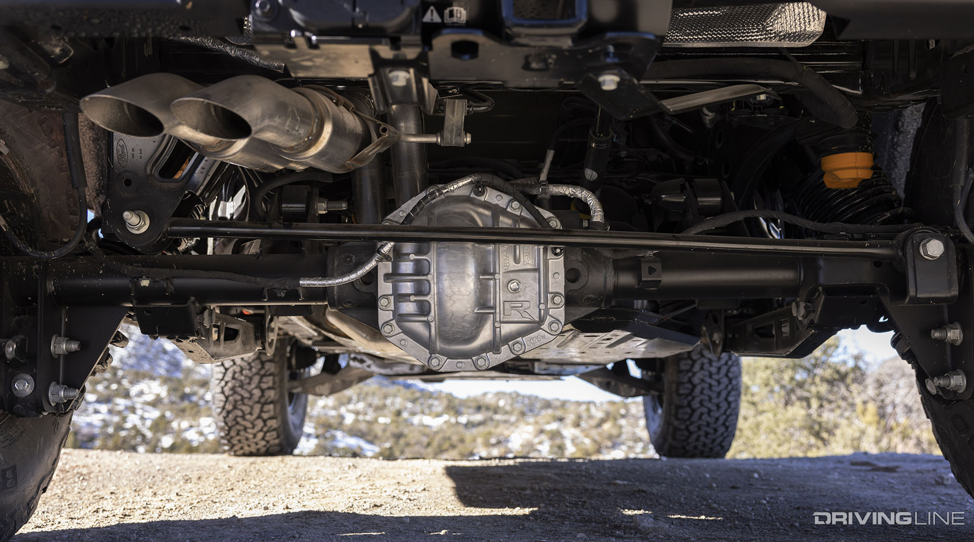 2022 Ford Bronco Raptor Drivetrain