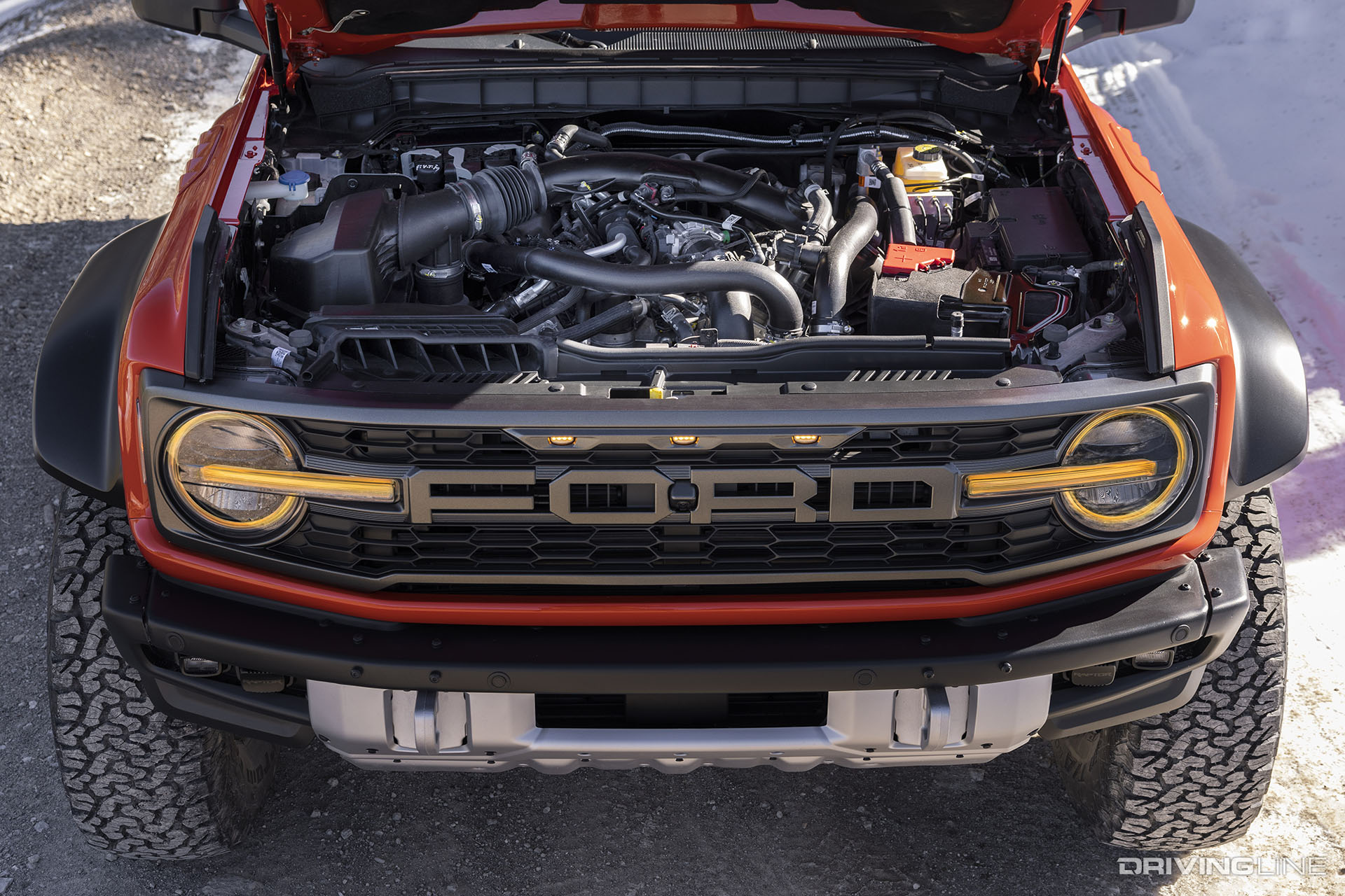 2022 Ford Bronco Raptor Engine