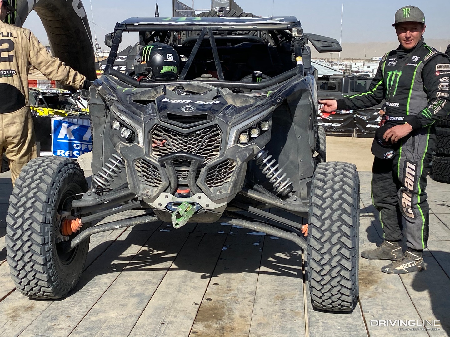 Casey Currie KOH UTV podium on Nitto trail Grappler SxS tires