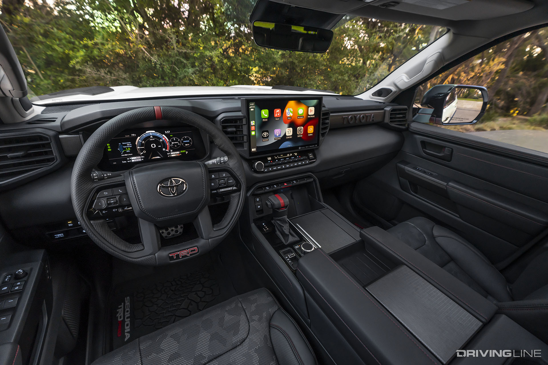2023 Toyota Sequoia TRD Pro Interior