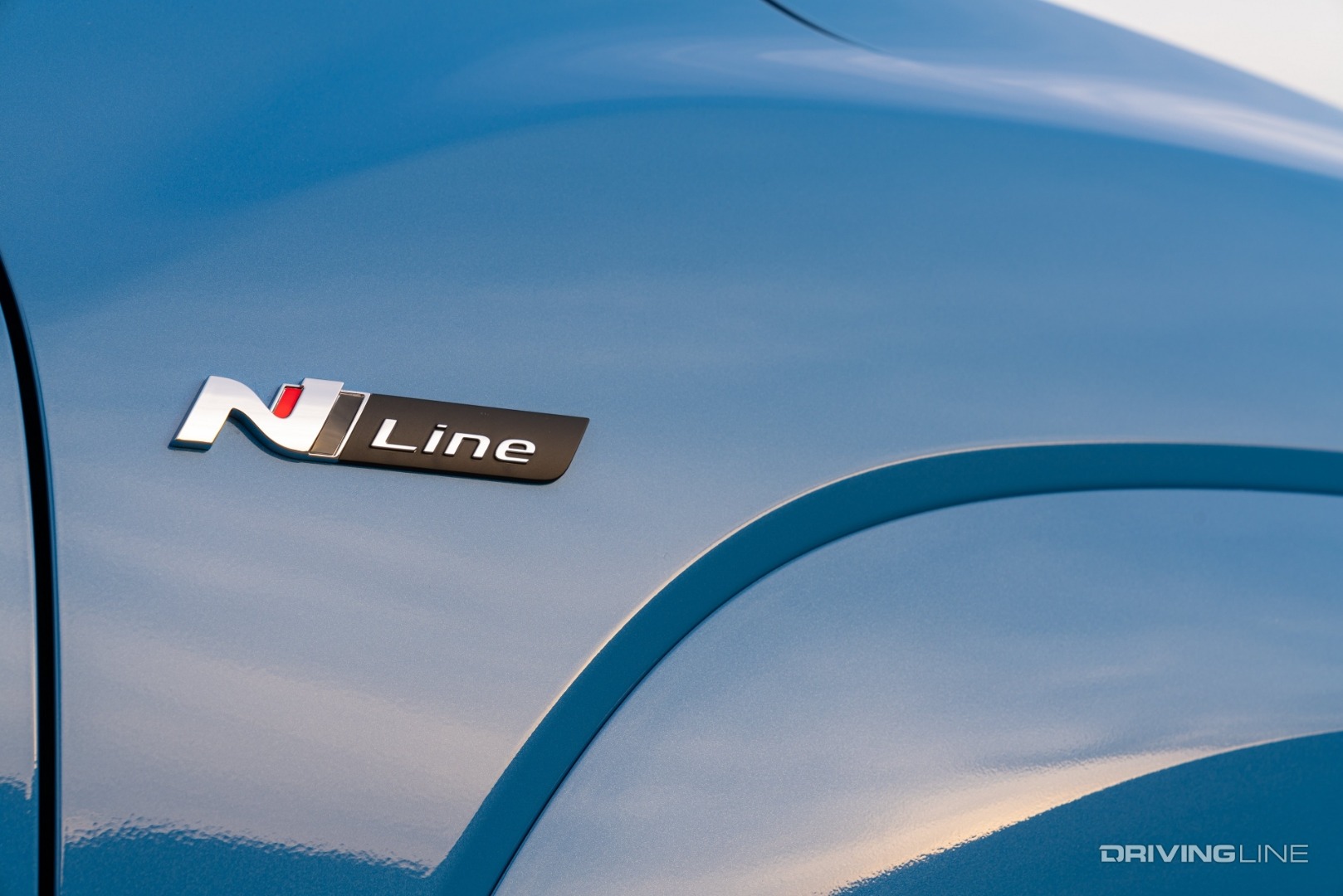 2022 Hyundai Kona N Line fender badge