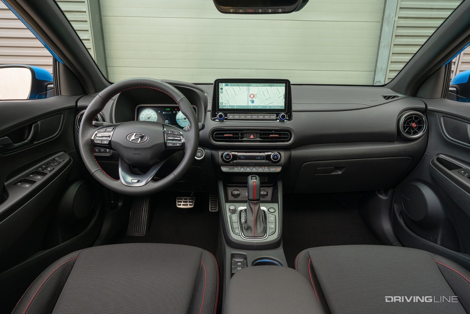 2022 Hyundai Kona N Line dashboard