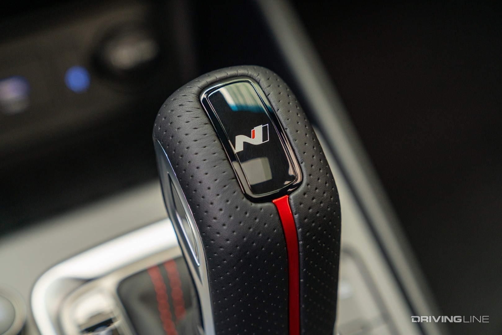 2022 Hyundai Kona N Line shifter