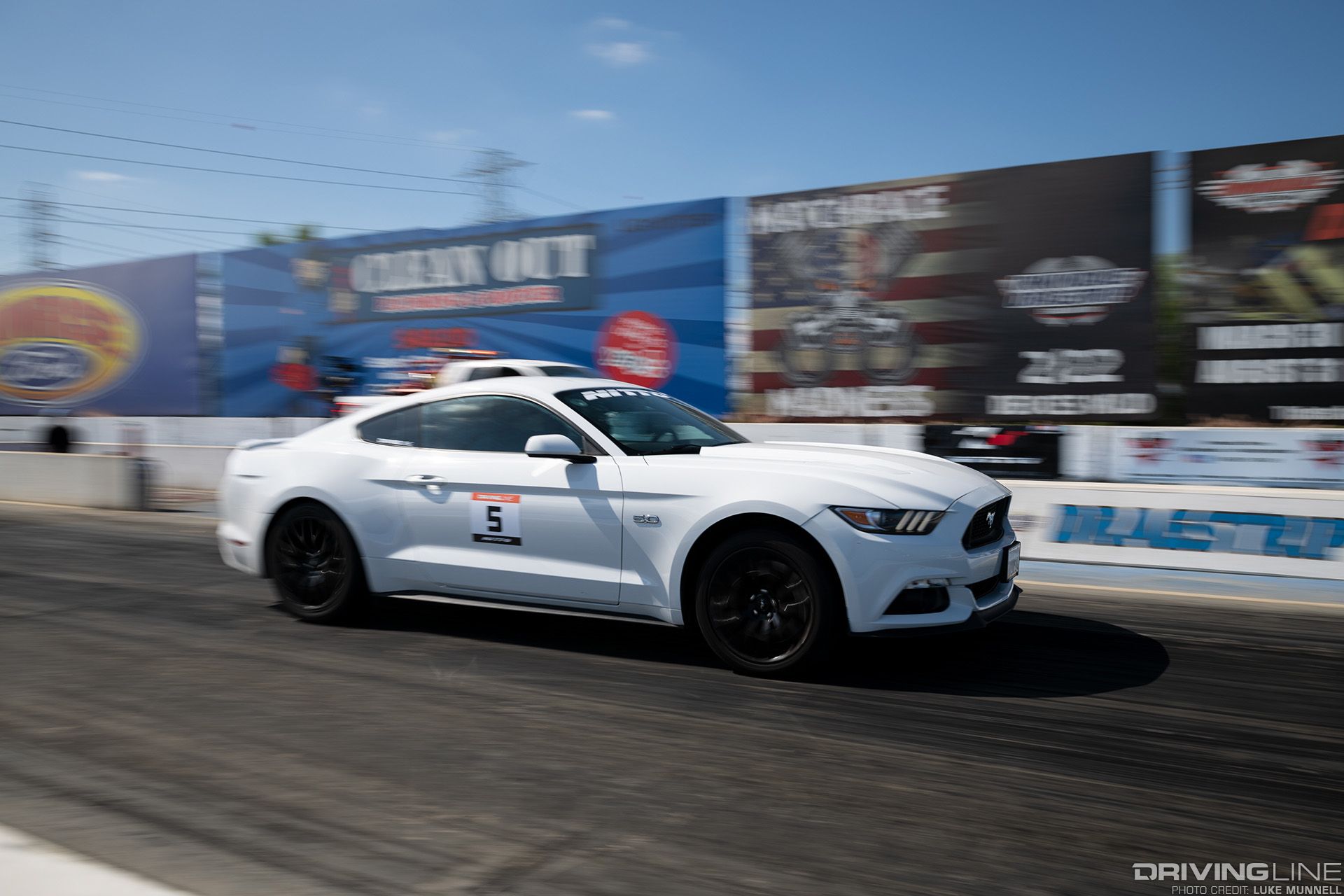 2016 Mustang GT Drag Racing on Nitto NT555 G2 tires