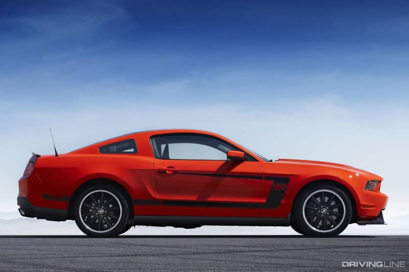 Mustang Boss 302 Side View