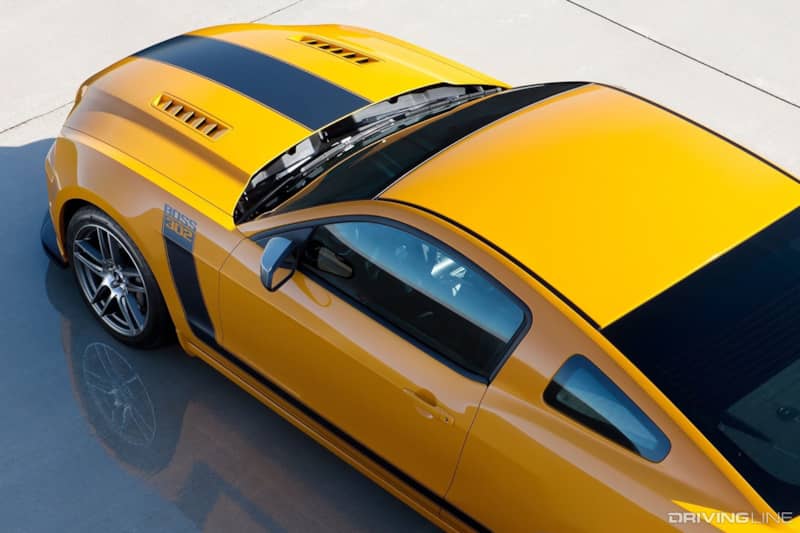 Mustang Boss 302 Yellow