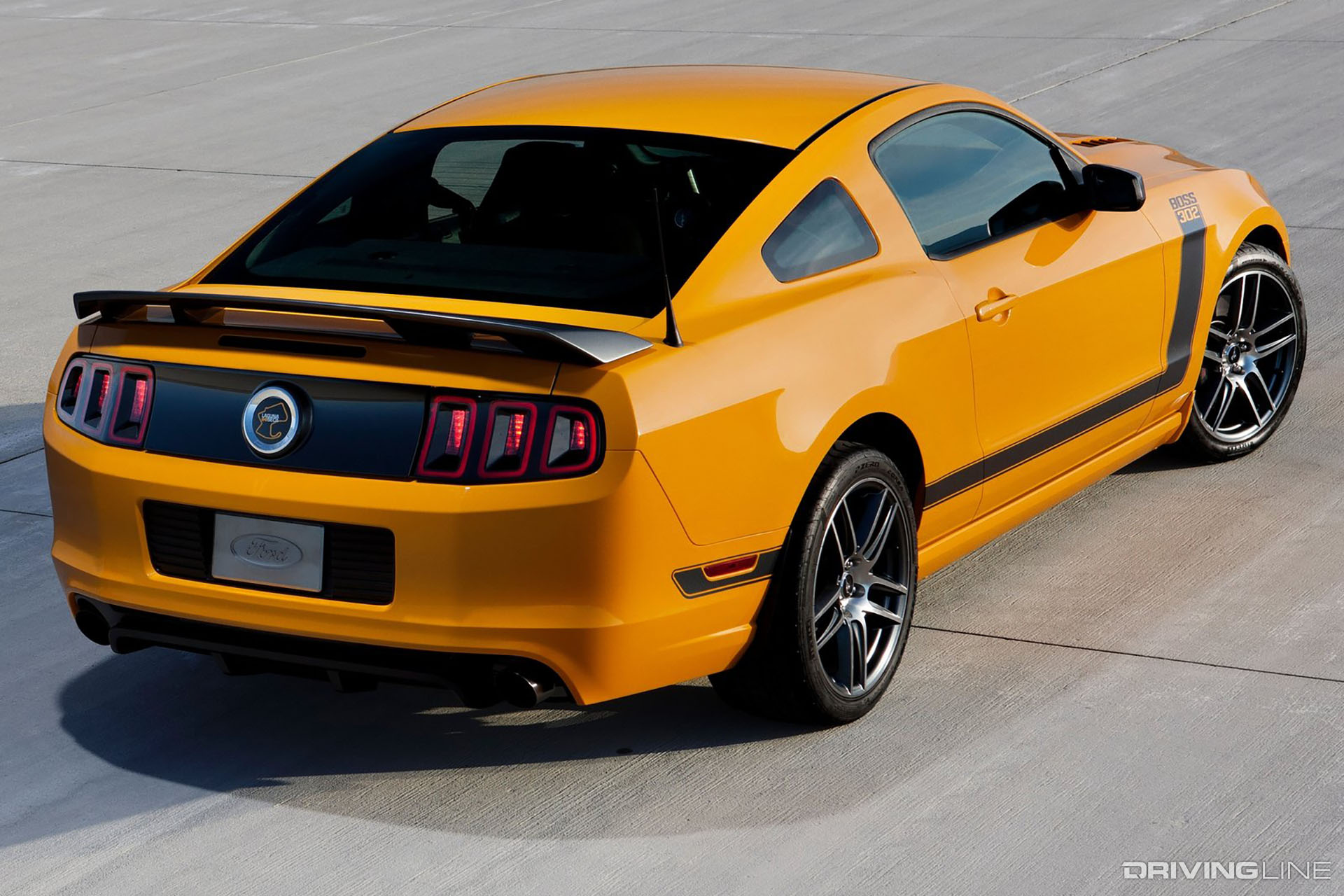 Mustang Boss 302 Rear View