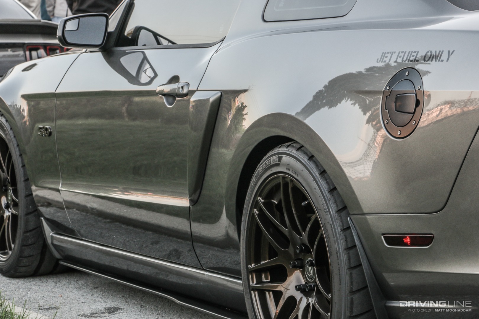 Ford S197 Mustang on Nitto NT05 tires