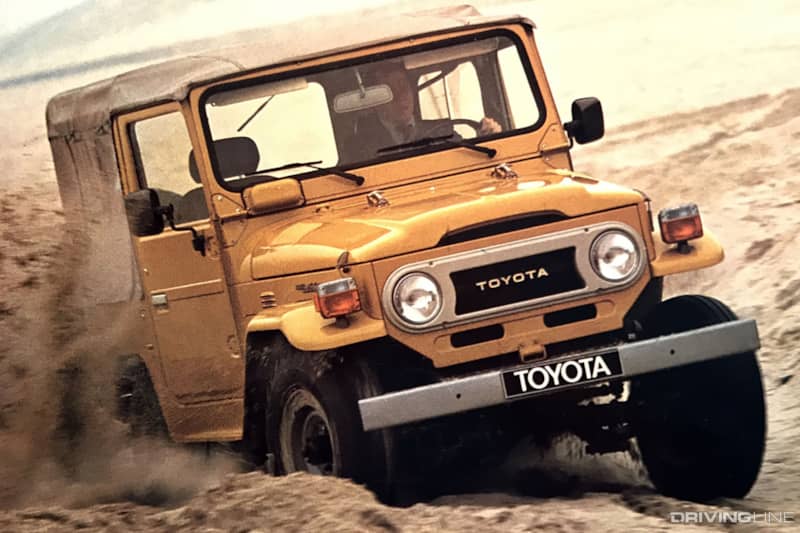 Toyota Land Cruiser 40 Series Off Roading