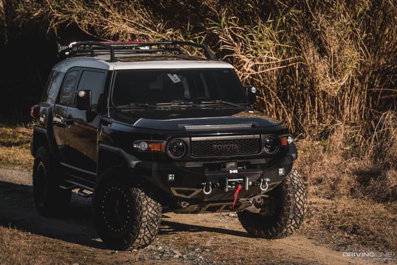 Toyota FJ Cruiser on Nitto Ridge Grappler tires
