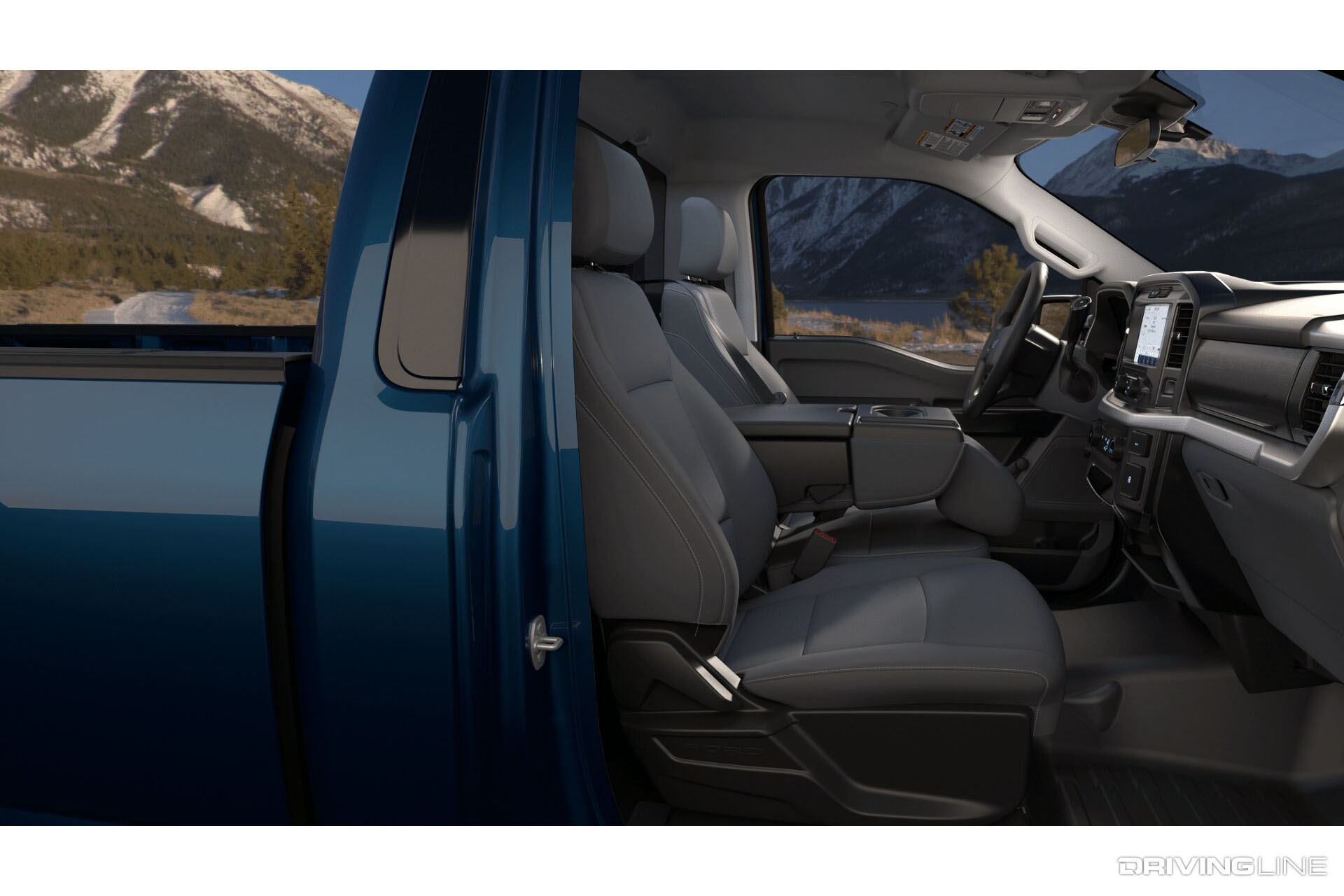 2022 F-150 Single Cab Interior