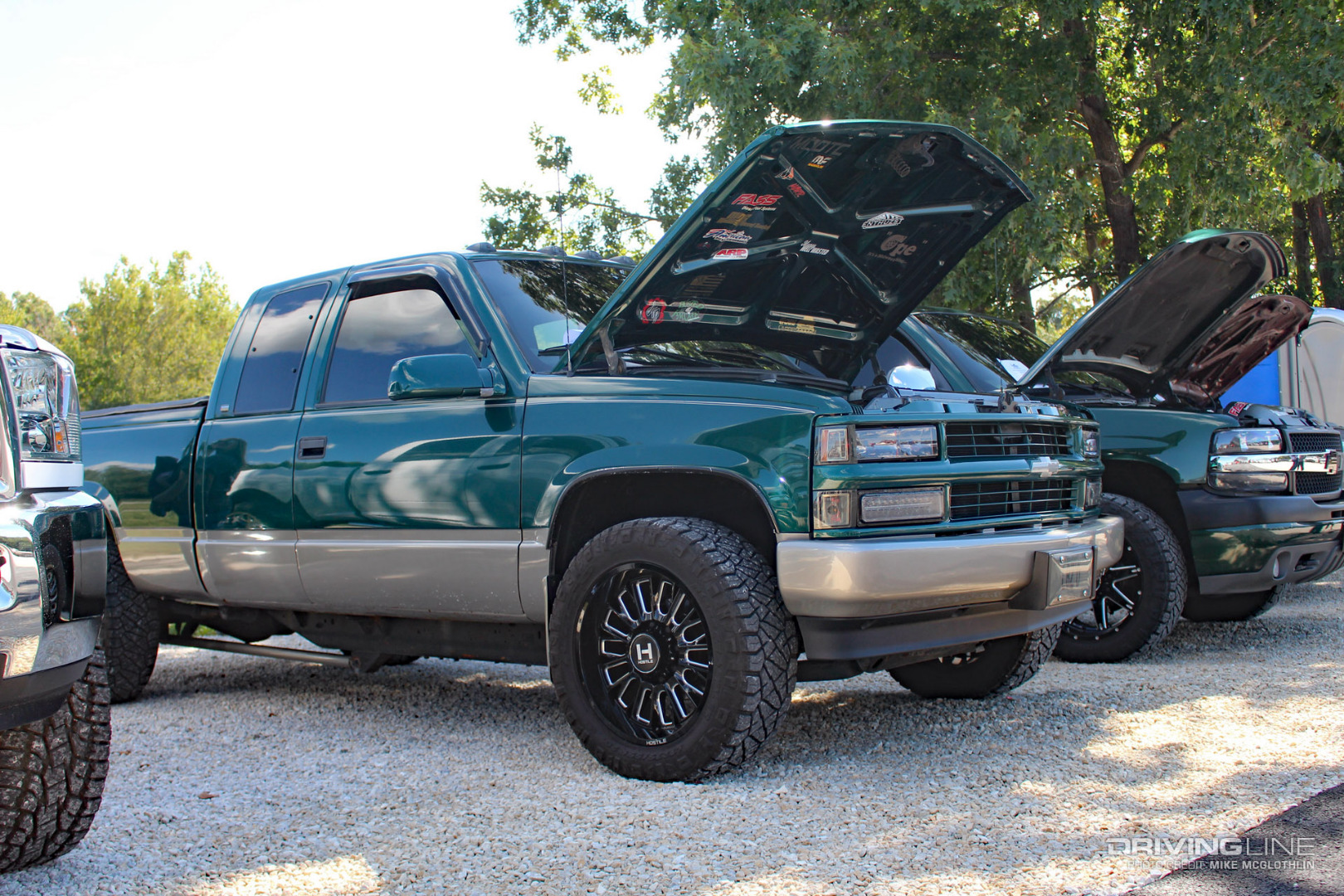 K1500 Chevrolet Duramax Swap truck on Nitto Ridge Grappler tires