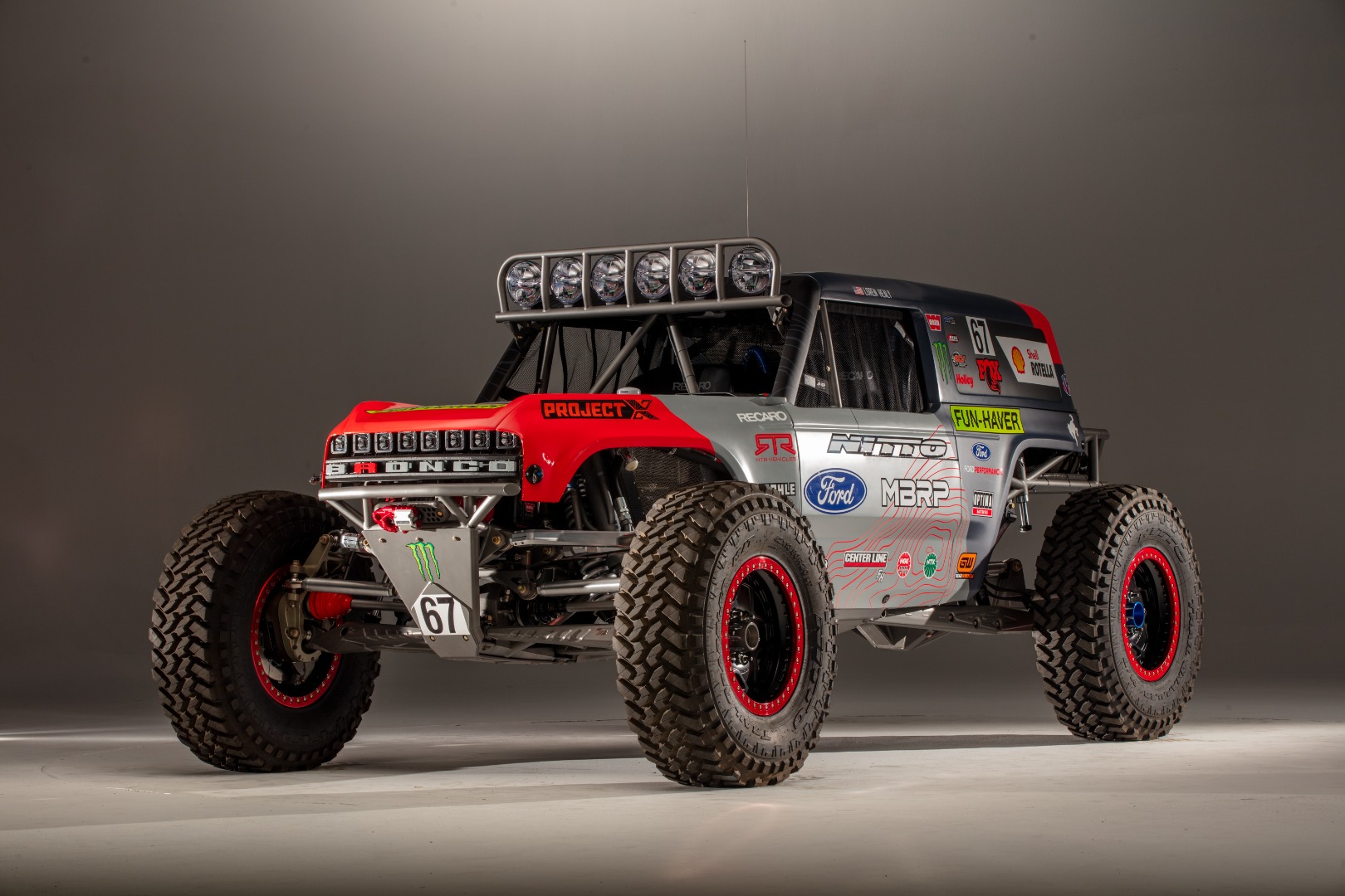 Loren Healy's 4400 class Ultra4 Bronco on Nitto Trail Grappler tires