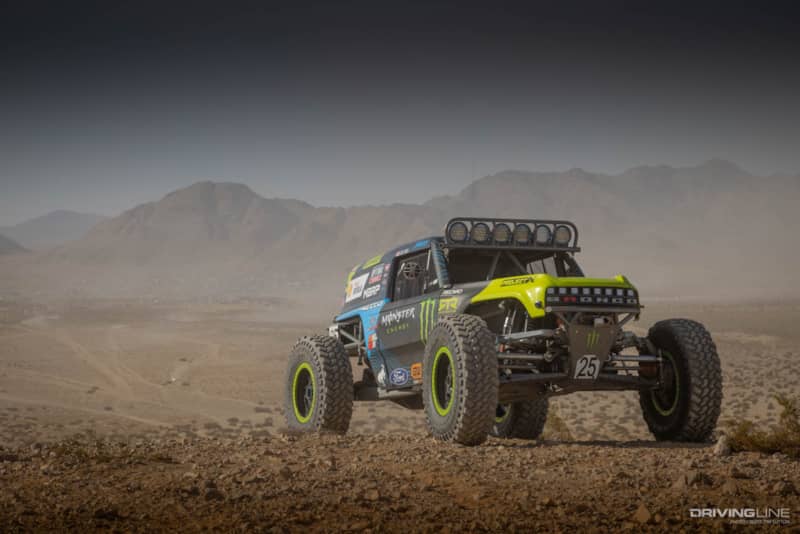 Vaughn Gittin Jr.'s 2022 Ultra4 Bronco on Nitto 42-inch Trail Grappler tires