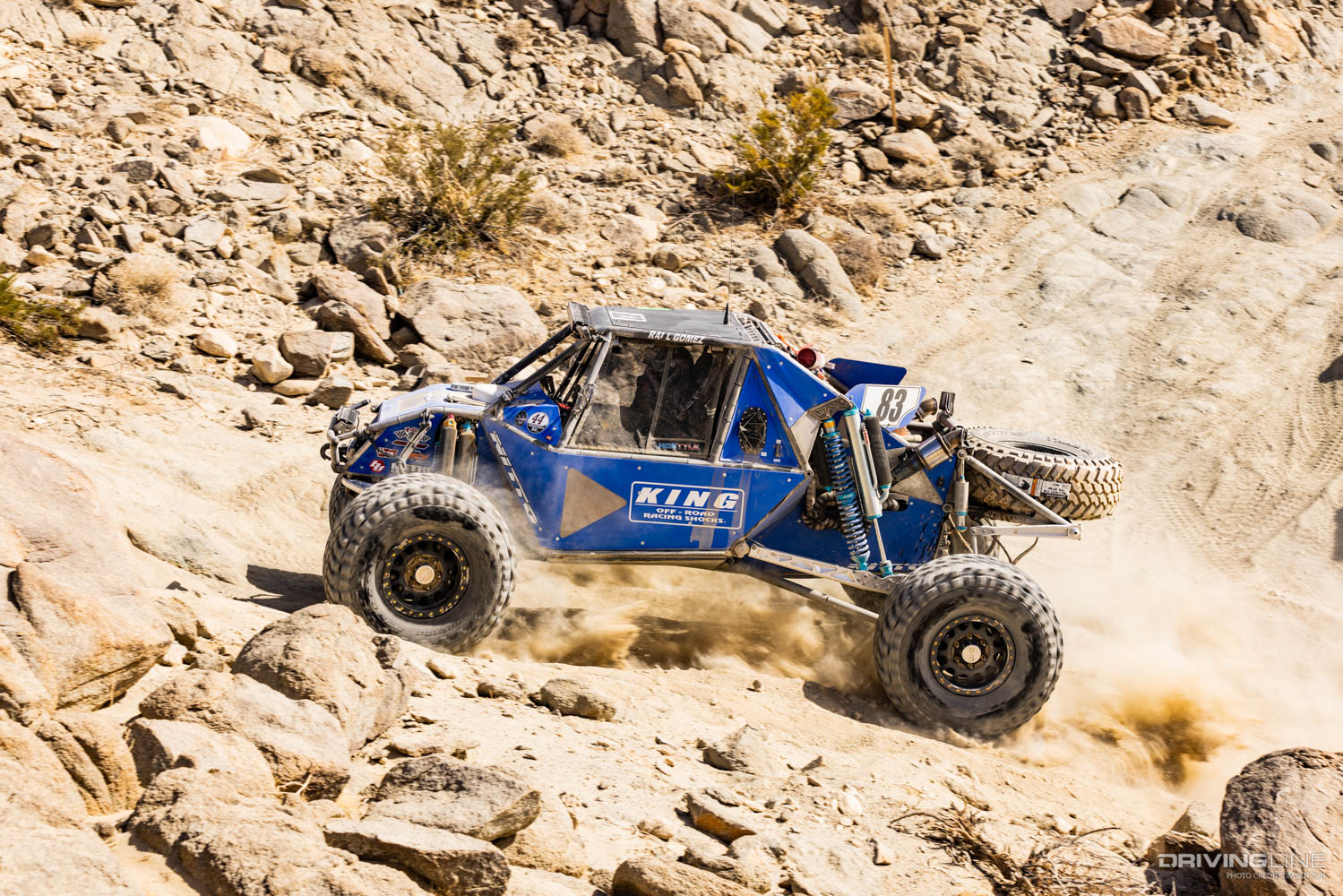 Raul Gomez off-road racing in Ultra4 race series on Nitto Trail Grappler tires
