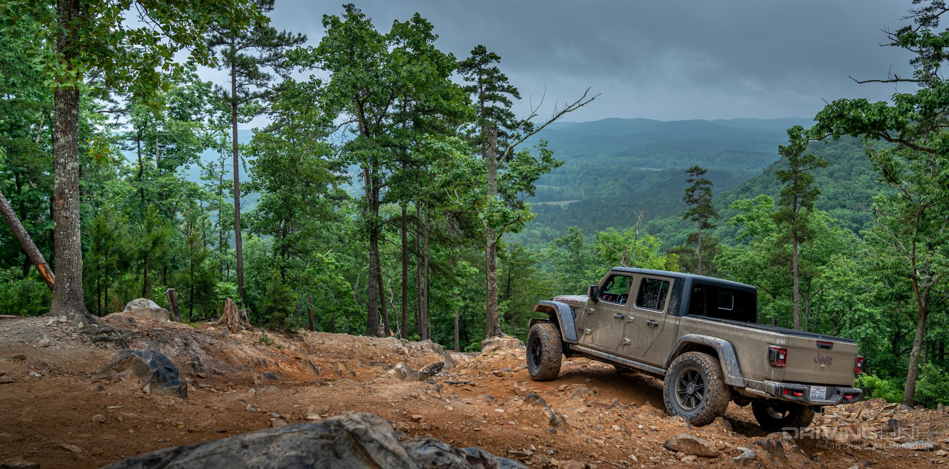 Jeep Gladiator Rubicon on Nitto Recon Grappler A/T tires