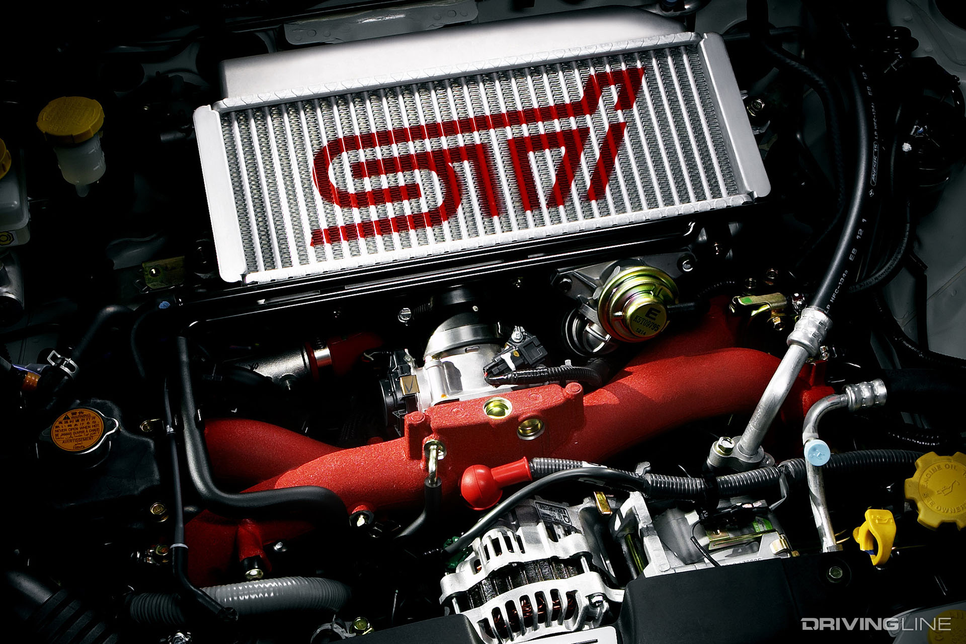 Subaru Forester STI EJ25 Engine