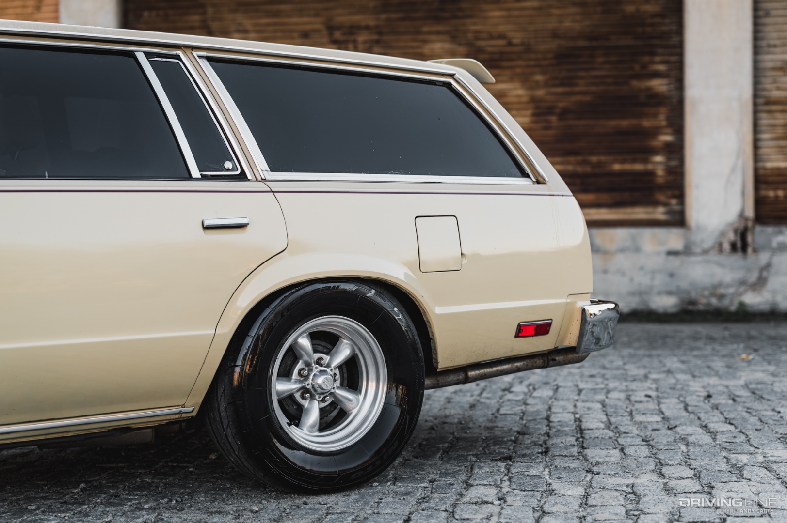 Nitto NT555RII drag radials 275/60/15 on Chevrolet Malibu