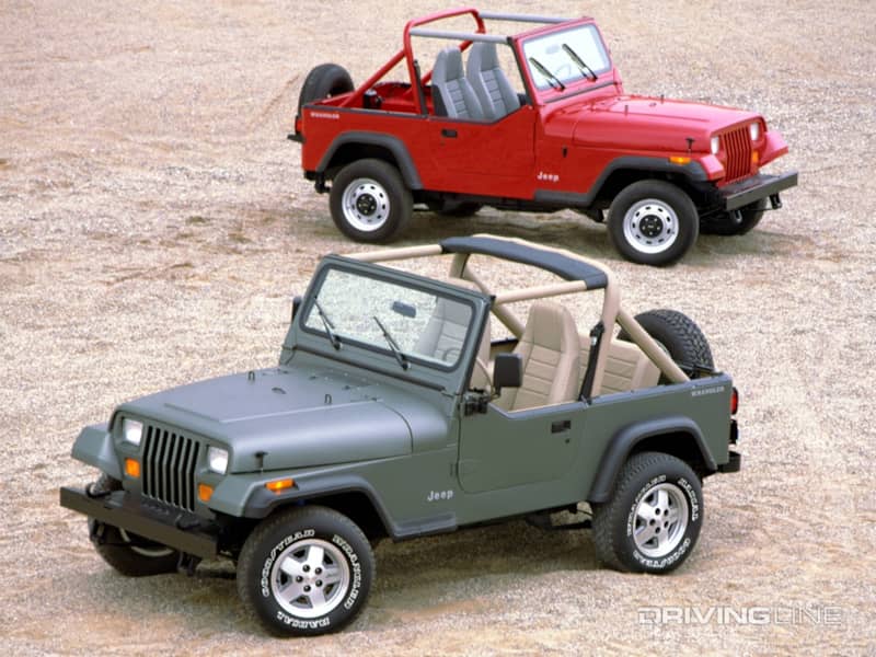 Yj wrangler years Outlet