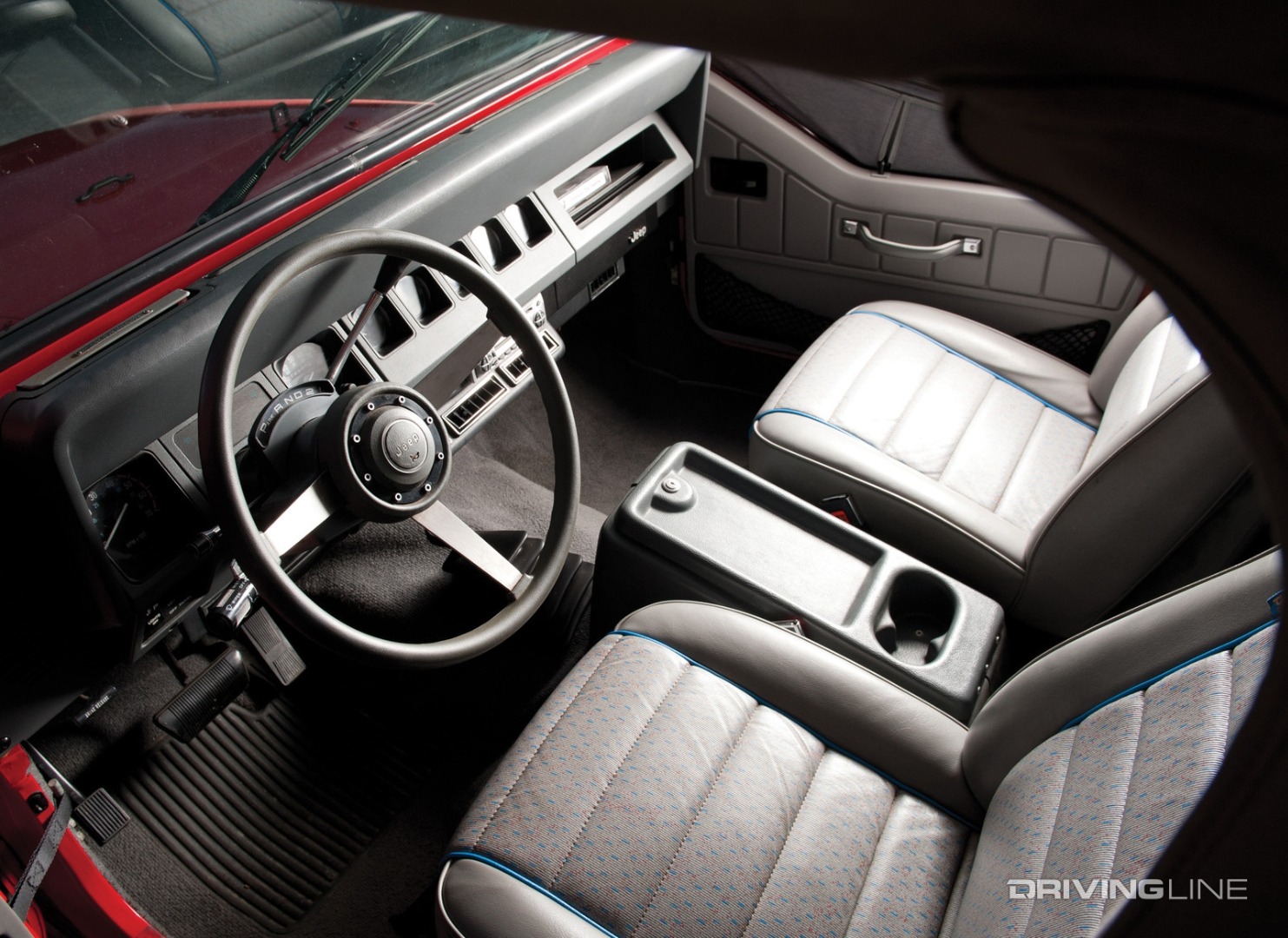 Jeep Wrangler YJ interior