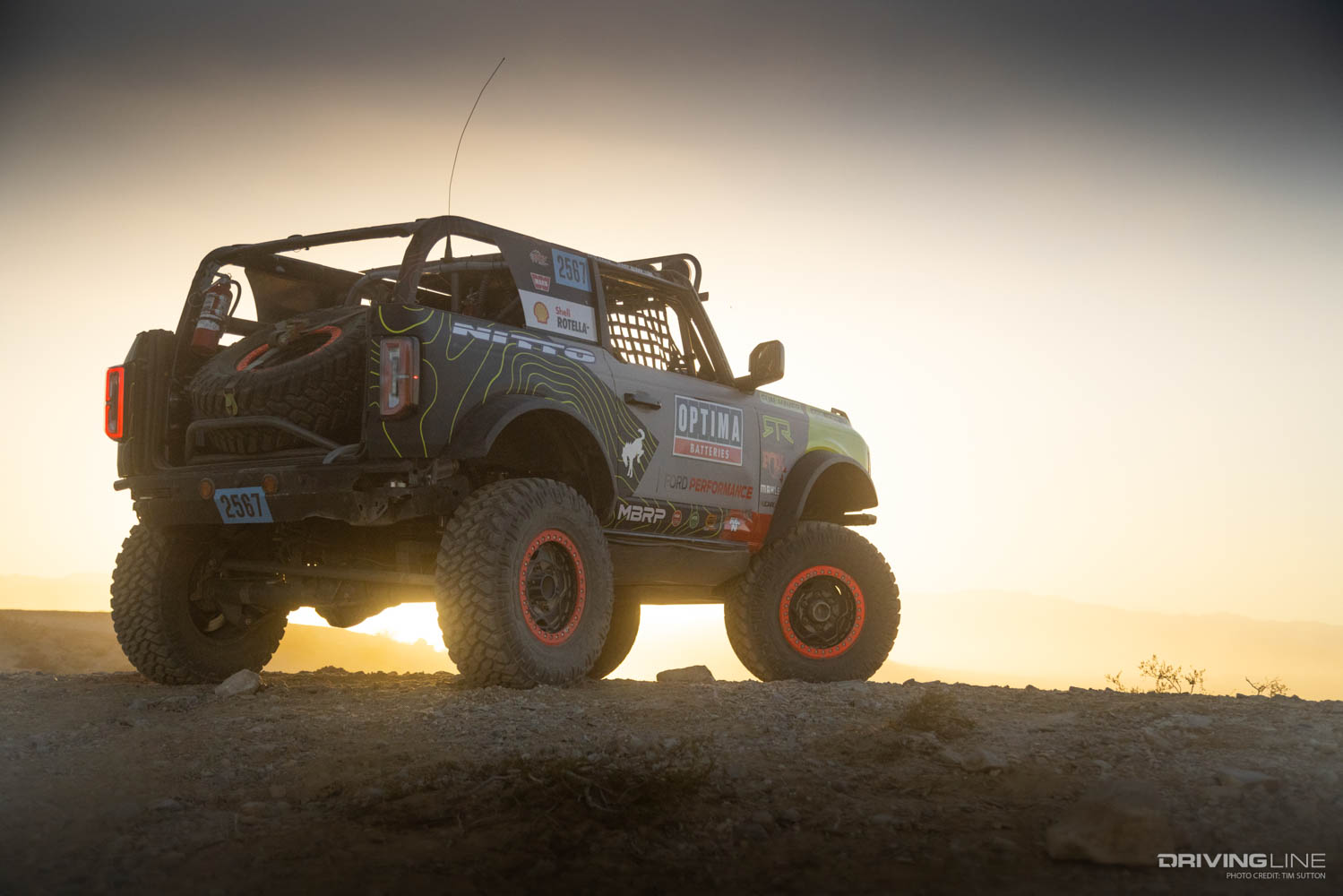 New Ford Bronco Off-road race ready for Ultra4 King of the Hammers