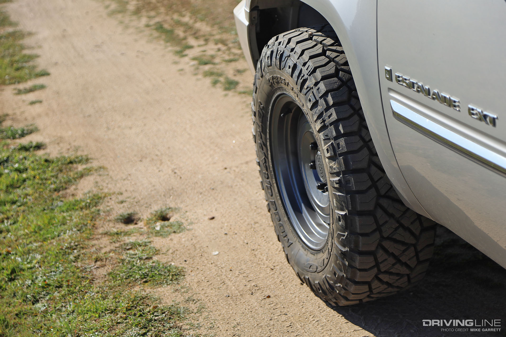 Nitto Ridge Grappler KMC Roswell on Escalade EXT