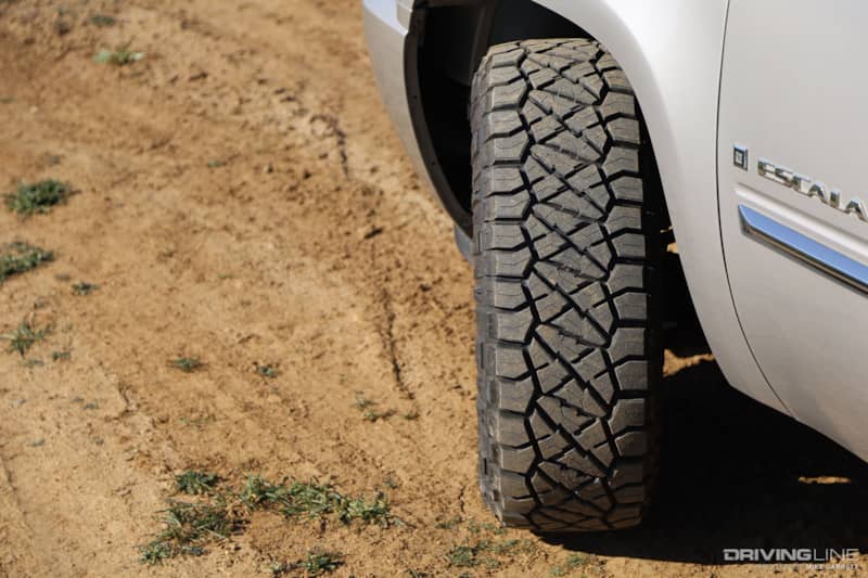 Nitto Ridge Grappler on Escalade EXT