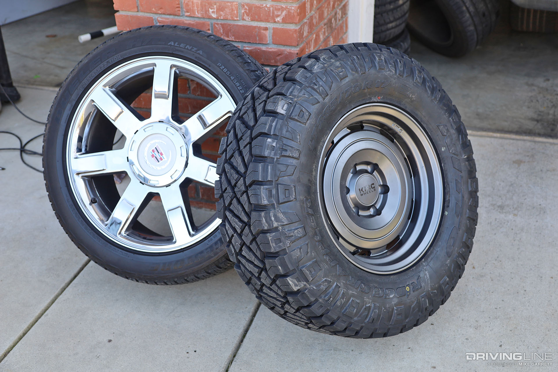 Escalade 22 inch vs 17 inch