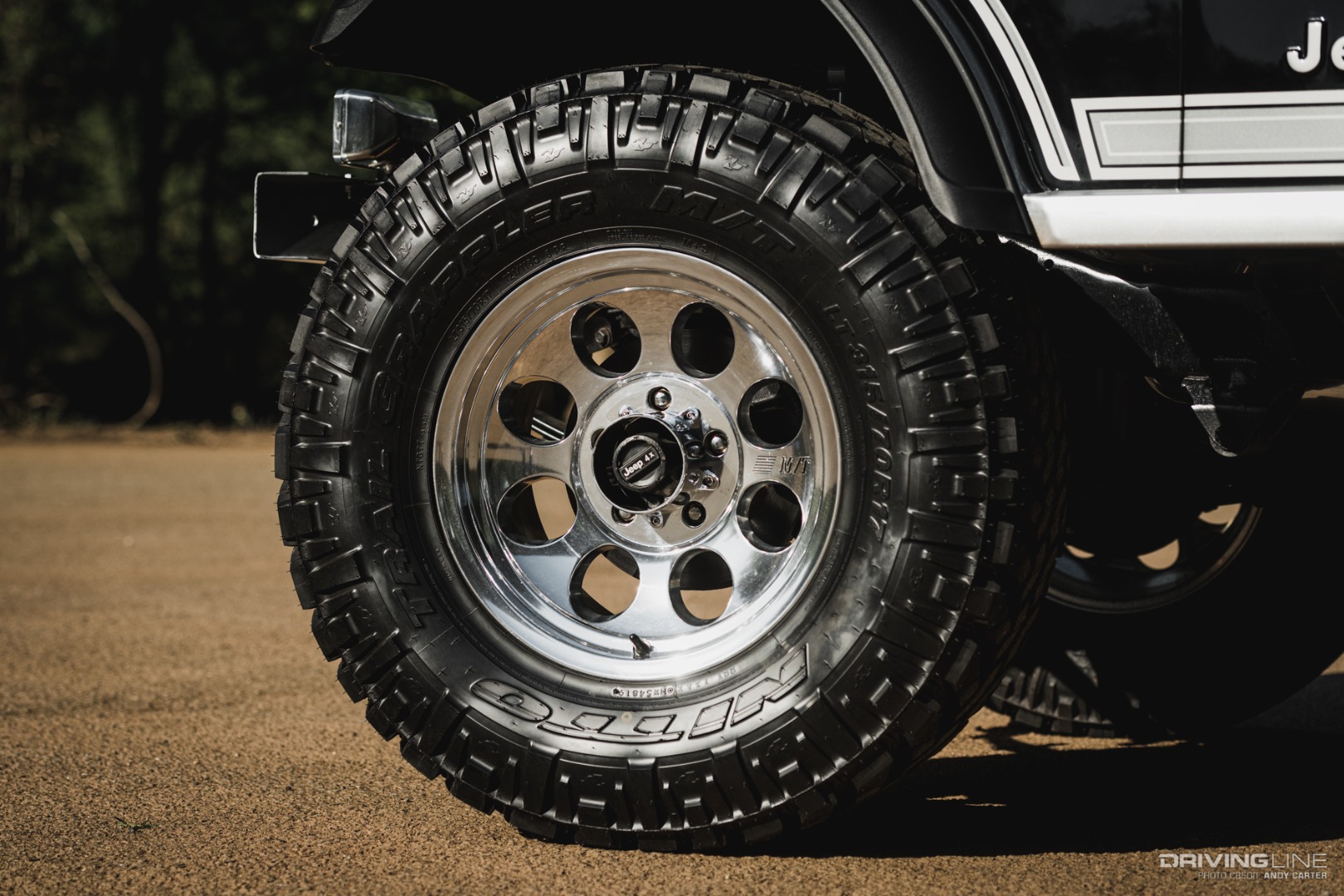 Nitto Trail Grappler on Jeep CJ7